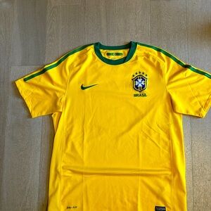 Nike Team Brazil football shirt size M